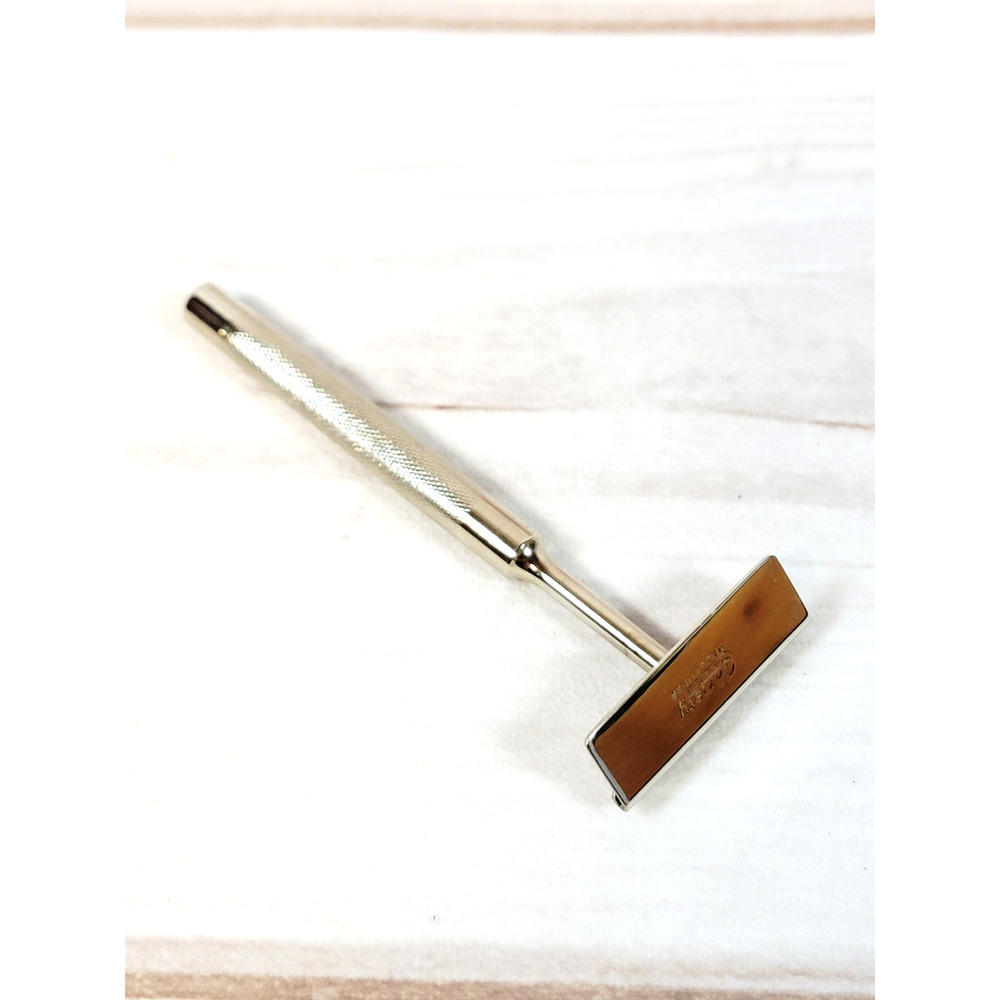 Vintage Christy Shaving Single Edge Safety Razor New